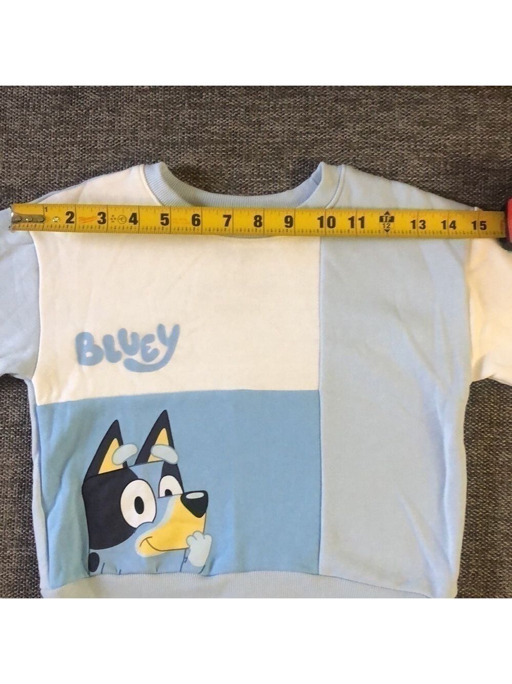 BLUEY Moose Toddler Boy Bluey Sweatshirt Pullover Sweatpants Set Blue Cream 3T - Picture 15 of 17